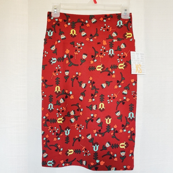 LulaRoe Cassie Style Skirt Sz XS - Picture 1 of 6